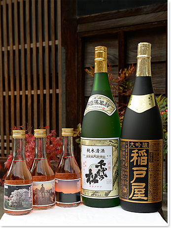 写真：良質な水が育んだ日本酒