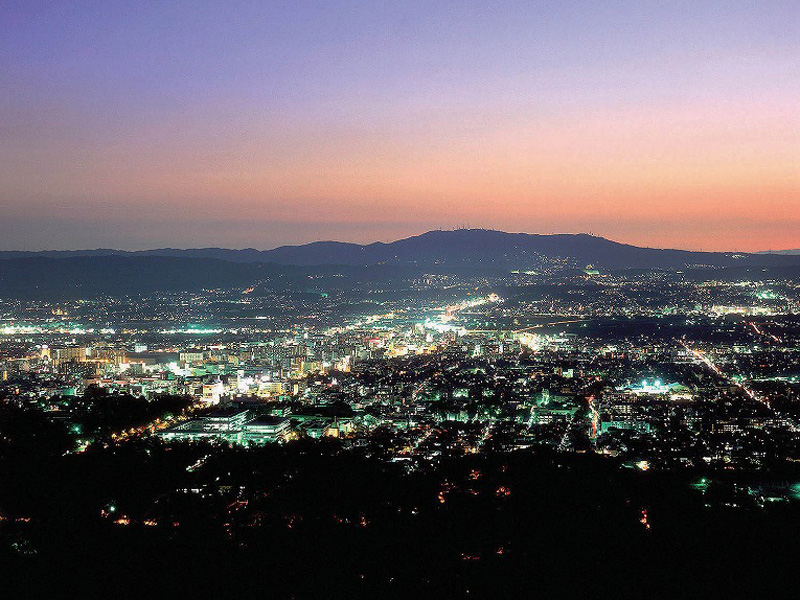 奈良県奈良市の夜景