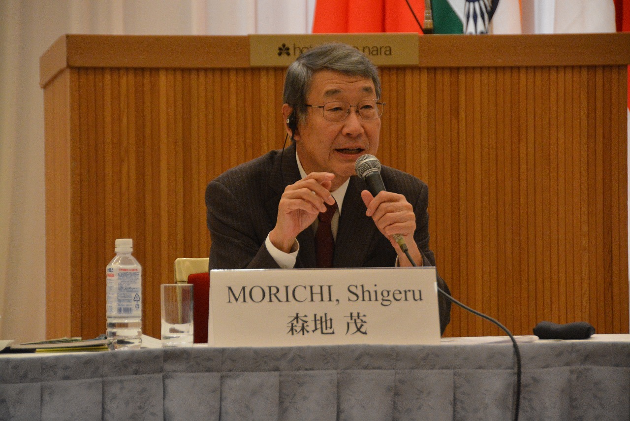 Shigeru Morichi (Director of Policy Research Center, National Graduate Institute for Policy Studies)