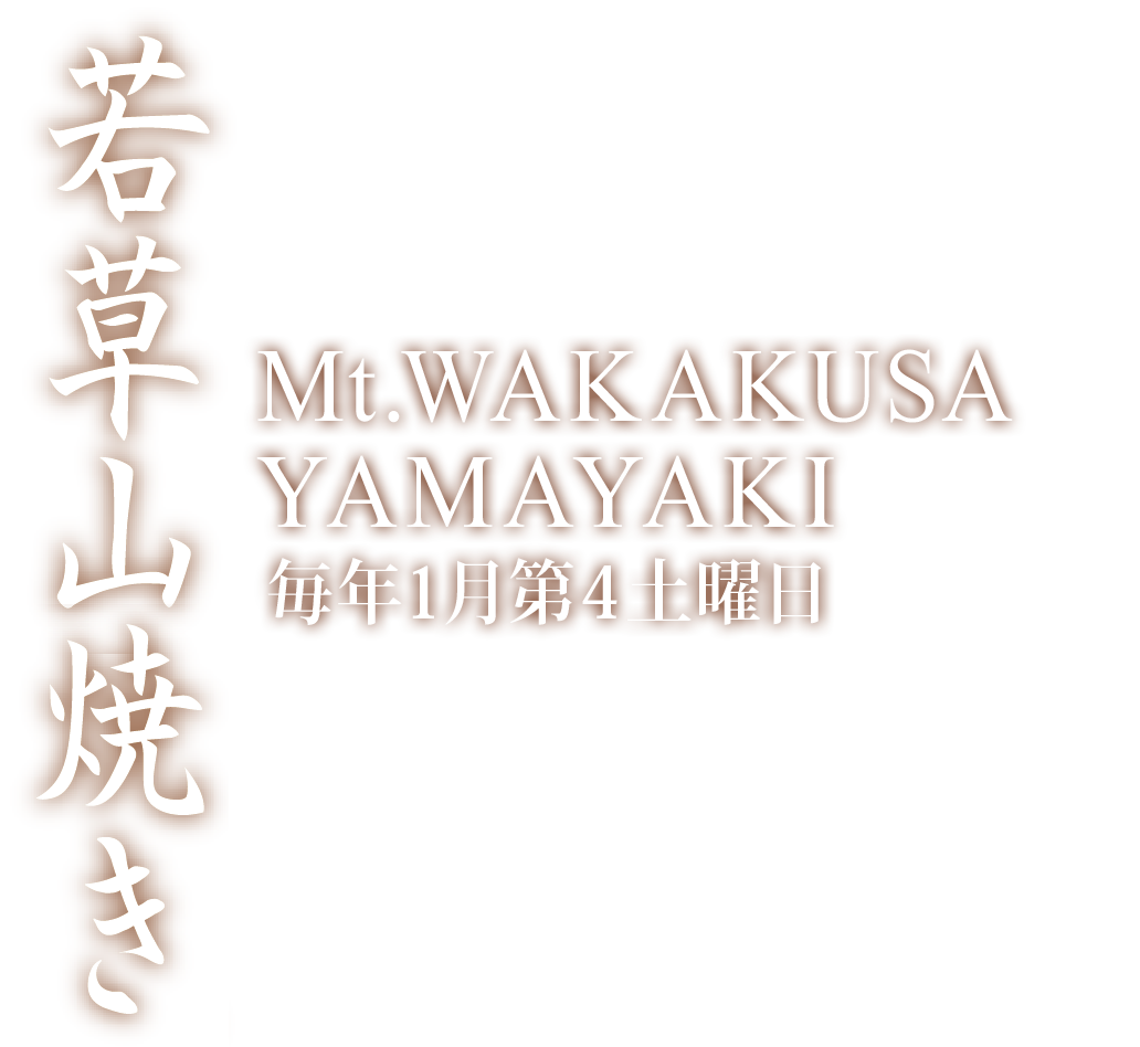 若草山焼き Mt. WAKAKUSA YAMAYAKI